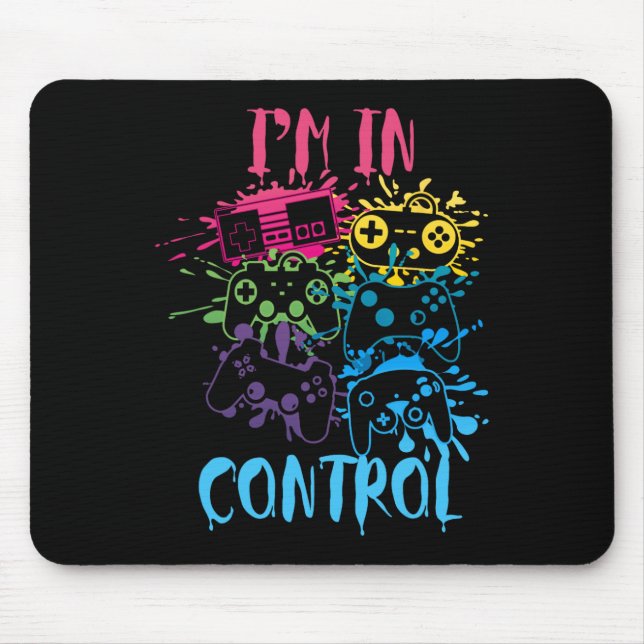 Tapis De Souris Contrôler Toutes Les Choses Video Game Controller  (Devant)