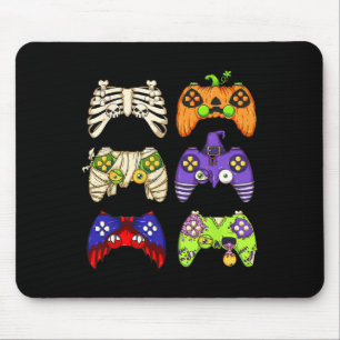Tapis De Souris Contrôleur de jeu Halloween Hommes Garçons Enfants