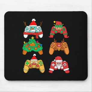 Tapis De Souris Contrôleurs de jeu Elf Père Noël de Noël Joueur No