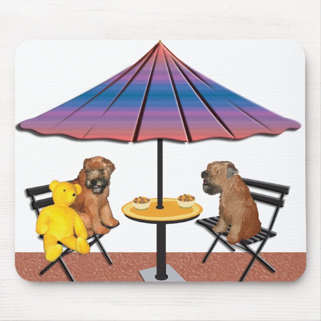 Tapis De Souris Conversation à roues (Devant)