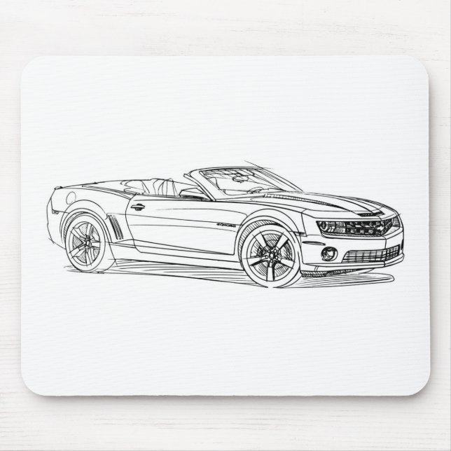 Tapis De Souris Converti 2011 de Che Camaro (Devant)