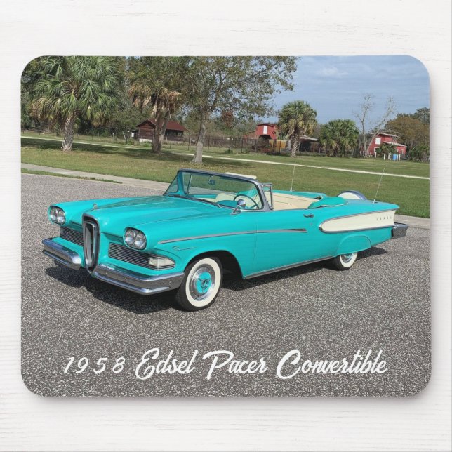 Tapis De Souris Convertible Edsel Pacer 1958 vintage (Devant)