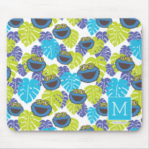Tapis De Souris Cookie Monster Motif tropical