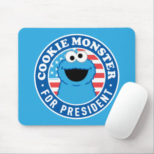 Tapis De Souris Cookie Monster président