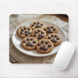 Tapis De Souris Cookies pour empreintes digitales au chocolat