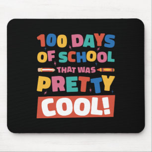 Tapis De Souris Cool 100 Jours D'École 100E Jour Étudiants Garçons
