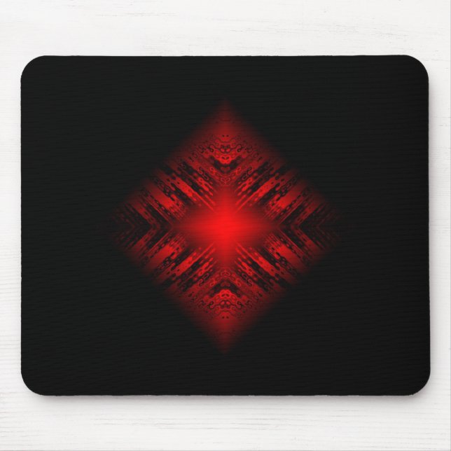 Tapis De Souris Cool Art numérique moderne (Devant)