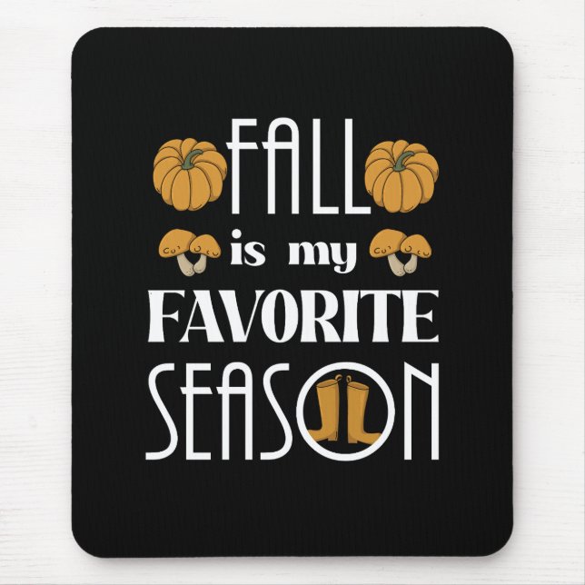 Tapis De Souris Cool Automne (Devant)
