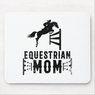 Tapis De Souris Cool Equestrian Maman Cadeau Pour Cheval Show Jump