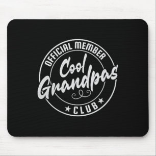 Tapis De Souris Cool Grandpas Club Membre officiel Vintage