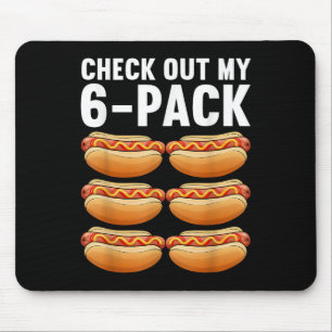Tapis De Souris Cool Hot Dog Outfit Pour Hommes Femmes Hotdog Adul