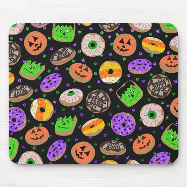 Tapis De Souris Cool Parties scintillant mignonne Confetti Donuts  (Devant)