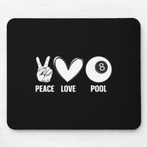 Tapis De Souris Cool Pool Conception Pour Hommes Femmes Billard 8