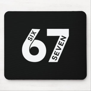 Tapis De Souris Cool Six Seven Nombre Génération Alpha Argot 6 7 T