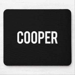 Tapis De Souris Cooper - T-shirt cadeau drôle pour fan de nouveau