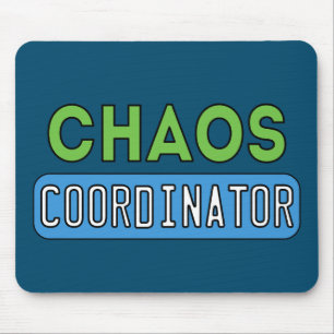 Tapis De Souris Coordonnateur de chaos