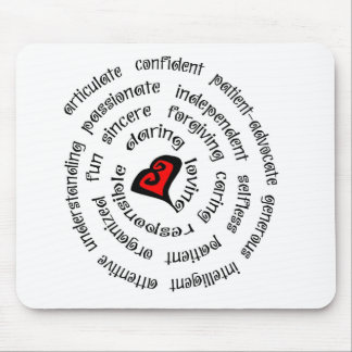 Tapis De Souris copie d'infirmière de coeur