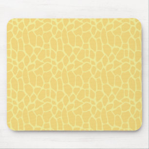 Tapis De Souris Copie jaune de girafe