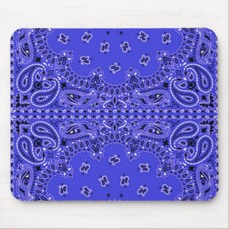 Tapis De Souris Copie occidentale d'écharpe de Bandana de Paisley
