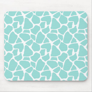 Tapis De Souris Copie turquoise Mousepad de girafe
