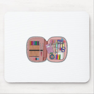 Tapis De Souris Coque de crayon scolaire