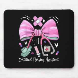 Tapis De Souris Coquette stéthoscope Cna Stant Certifié