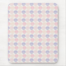 Tapis de souris Coquillages