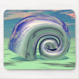 Tapis De Souris Coquille métallique - 02