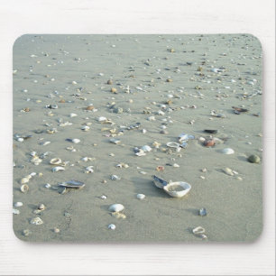 Tapis De Souris Coquilles de mer à la plage impériale, la