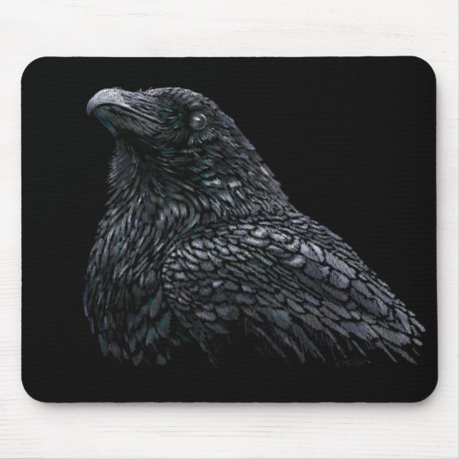 Tapis De Souris Corbeau (Devant)