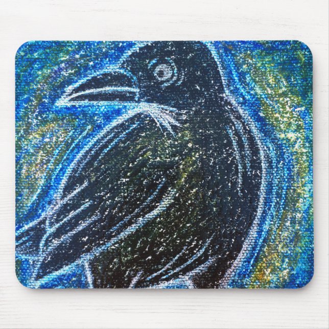 Tapis De Souris Corbeau (Devant)