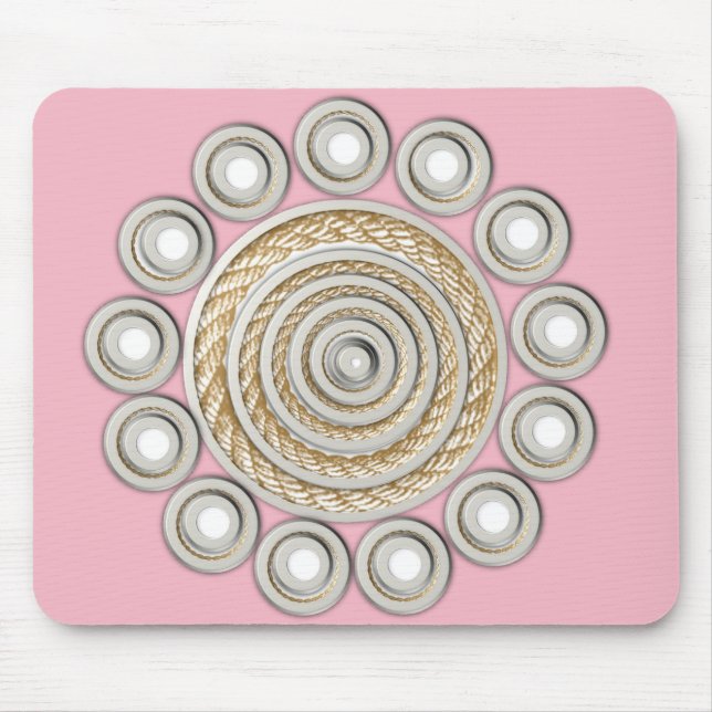 Tapis De Souris Corde Mousepad (Devant)