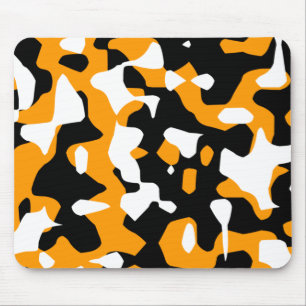 Tapis De Souris Corey Tiger 80s Rétro Camouflage Orange (Camo)