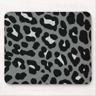 Tapis De Souris Corey Tiger 80s Retro Grey Empreinte de léopard Mo