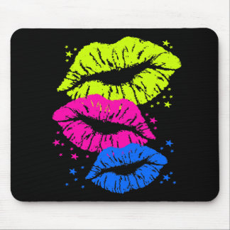 Tapis De Souris Corey Tiger 80s Vintage Lèvres & Étoiles Baisers