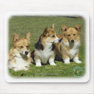 Tapis De Souris Corgi de Gallois (Pembroke)