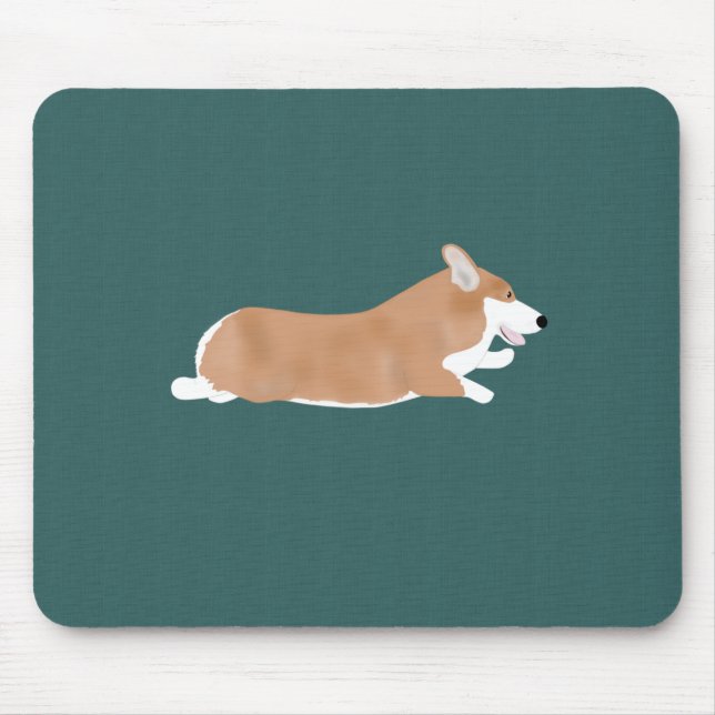 Tapis De Souris Corgi mousepad volant (Devant)