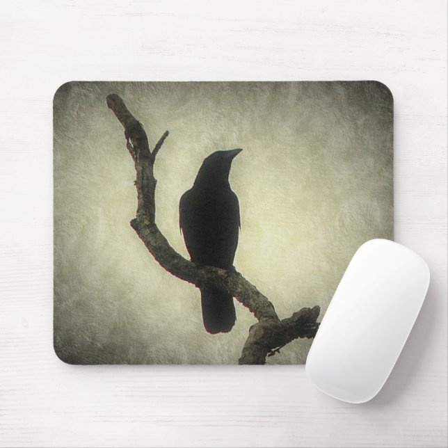 Tapis De Souris Corneille (Avec souris)