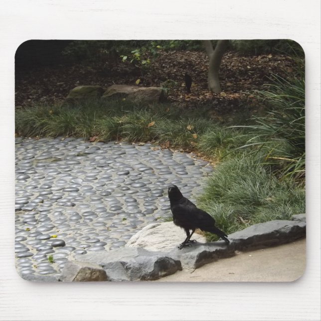Tapis De Souris Corneille noire (Devant)