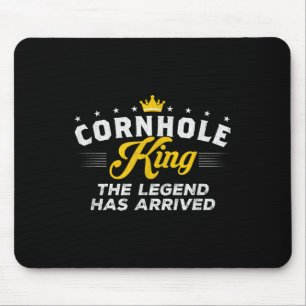 Tapis De Souris Cornhole King La Légende Est Arrivé Cornhole Cadea