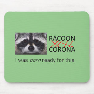 Tapis De Souris Corona Anagram Raccoon on the Rat