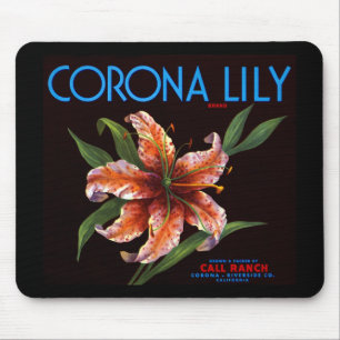 Tapis De Souris Corona Lily
