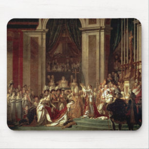 Tapis De Souris Coronation de Napoléon par Jacques-Louis David