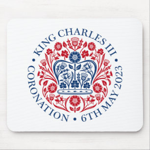 Tapis De Souris Coronation du roi Charles III