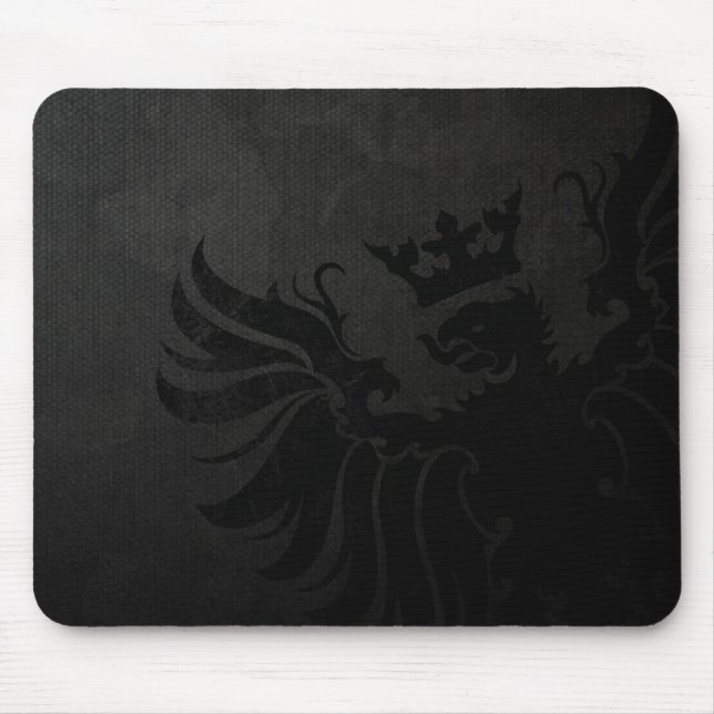 Tapis De Souris Corps Basilique Mousepad noir (Devant)