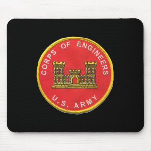 Tapis De Souris Corps des ingénieurs de l'armée de hockey à fusée