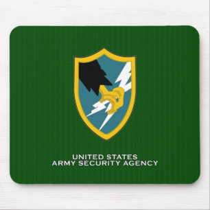 Tapis De Souris Correction d'épaule d'agence de sécurité d'arm