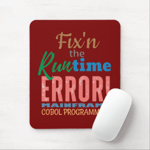 Tapis De Souris Correction d'une erreur d'exécution Cobol sur main