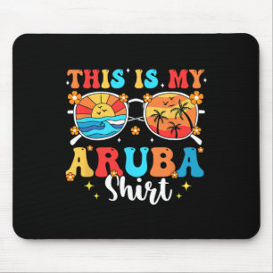 Tapis De Souris Correspondance été famille vacances plage Voyage A