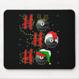 Tapis De Souris Correspondance famille Noël Père Noël Ho Ho Ho Bil